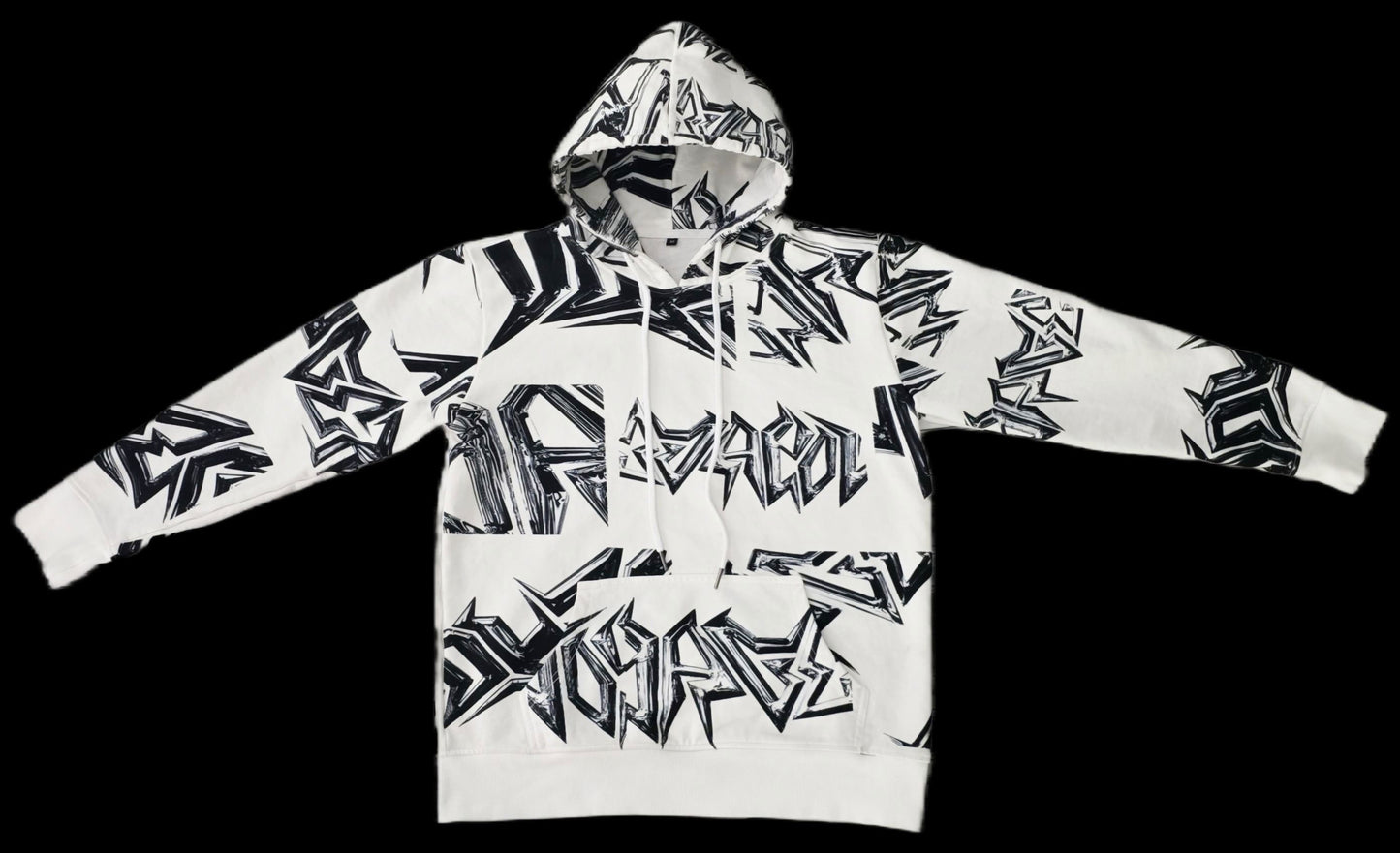 VOYAGER ALL OVER LOGO HOODIE