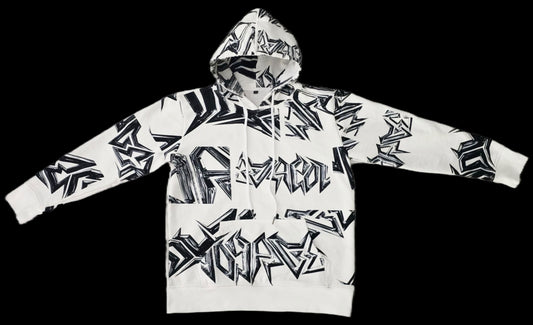 VOYAGER ALL OVER LOGO HOODIE