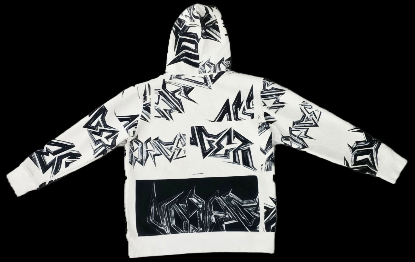 VOYAGER ALL OVER LOGO HOODIE